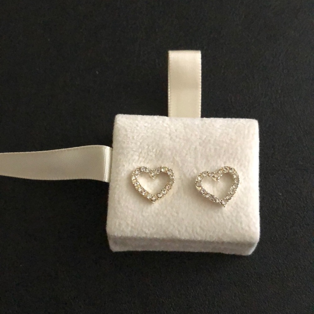 Heart Stud Earrings